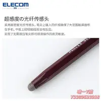 在飛比找Yahoo!奇摩拍賣優惠-電容筆ELECOM復古鉛筆觸控筆透明圓盤款iPad平板電腦手