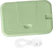SWOOMEY Wipe Warmer Dispenser Portable Wet Tissue Heater with Hour Constant Temperature Keeps Wipes Moist and Soft for Diaper Changes for Home and Travel