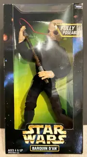 Star Wars 12" Action Figure Barquin D'An-Fully Poseable NIB 1998