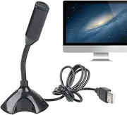 Podcast and Streaming Mics | USB Condenser Microphone - Streaming Audio Singing Music, Studio Device with Stand and Audio Filter for Ktv, Vocal Recording, Compatible with Laptop Desktop