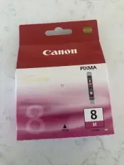 GENUINE Canon Pixma CLI-8M Inkjet Cartridge Photo Magenta Brand New Sealed