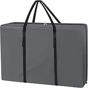 Explore Land Heavy Duty Chair Storage Bag for Folding Longue Chair, Zero Gravity Chair, Light Weight Transport Chair, Folding Rollator Walker (Gray)