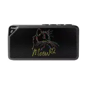 Cat-Themed Bluetooth Speaker - 'Meow' Design - Perfect Gift for Cat Lovers