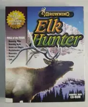 ELK HUNTER ~ Browning CD-ROM PC Game~ CD ROM ~For Windows 95/98 (RARE OOP)SEALED