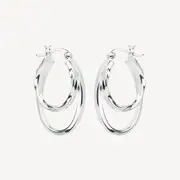 Sea of Change Hoop Earrings