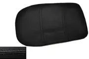 BLACK STITCHING LEATHER ARMREST SKIN COVER FITS VAUXHALL OPEL CARLTON CUSTOM NEW