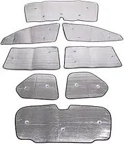 8X Sun Shade Windscreen Visor Cover Suitable for Toyota Land Cruiser Prado
