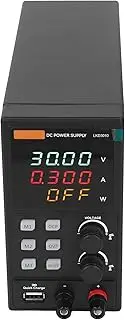 Jectse DC Power Supply Variable, Thermal Guard Adjustable Switching Regulated Power Supply Stable 30V 10A 4 Bit LED Display for Bench (AU Plug)