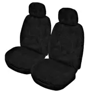 MyCar Sheepskin Seat Covers Universal Size 16mm Black