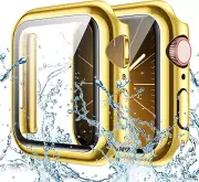 Goton Waterproof Case Apple Watch 45mm Series 9 8 7 Gold