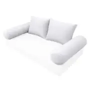 |COVER ONLY| STYLE 1 Twin Bolster Pillow Daybed Porch Swing Knife Edge AD105