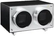 [MOZSLY] Double Watch Winder for Automatic Watches with Quiet Motor 12 Rotation Mode Setting Leather