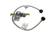 Twin Bromic Two Stage Gas Regulator Kit For Caravan RV Double Cylinder LCC27