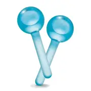 Facial Ice Globes - Cooling Massage Tools for Refreshing Skincare Routine, Enhan