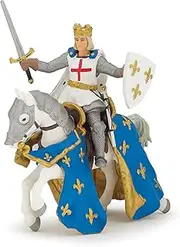 PAPO 39841 Saint Louis and his Horse HISTORICALS Figurine, Multicolour