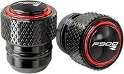 xinjiedianzi Compatible with F900R F900XR Motorcycle Accessories Aluminum Wheel Tire Valve Stem Cover Cap Caps(Red-F900R)