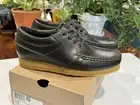 Clarks Originals Wallabee Boat Shoes Forest Green Leather Shoes Size 8.5 New