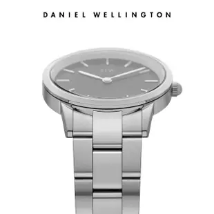 【Daniel Wellington】DW 手錶 Iconic Link 36mm/40mm精鋼錶 耀目亮銀(DW00100204)