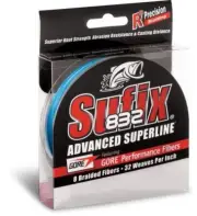Brand New - Sufix 832 Advanced Superline x8 Braid 300yd Coastal Camo Fishing Lin