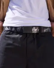 [Dexter] Dexter Men's Assassin Web Belt in Black/White One Size Black/White