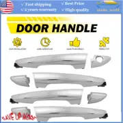 4pcs CHROME DOOR HANDLE COVERS NO SMART BUTTONS FITS 2015-2019 HYUNDAI SONATA W