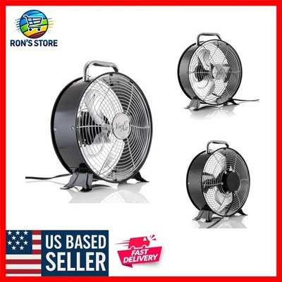12 Inch High Velocity Fan for Maximum Quiet Comfort - Metal Design