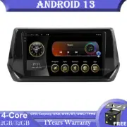 9"Android 13 Head Unit Radio GPS Navigation WIFI BT DVR Carplay For Peugeot 2008 (for: Peugeot)