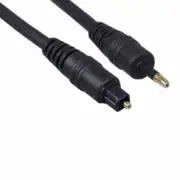 6ft Toslink 5.0mm Male to Mini Toslink 3.5mm Digital Audio Cord PC Mac TV Laptop