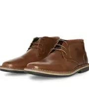Steve Madden Mens Harken Boot SIZE 8.5 color Cognac New in Box