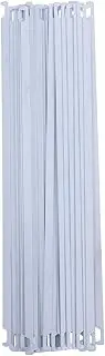 ZUNOXAZ Office Supplies 50pcs Metal File Hangers Heavy Duty File Folder Frame Document Hanging Organizer 32.5cm White