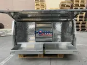 Full Side Open Aluminium Toolbox with 6 Drawers Ute Truck Tool Box 1800 600 850