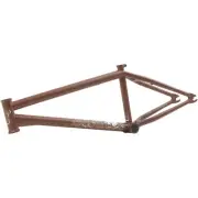 SUNDAY BMX DARKWAVE BICYCLE FRAME MATTE DARK BROWN BROC RAIFORD