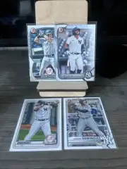 Jasson Dominguez Bowman Prospect Lot x4; New York Yankees Stud