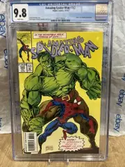 Amazing Spider-Man #382 CGC 9.8 1993 New Slab Graded Fire Comic Hulk Key