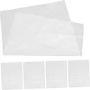 HEALSOPTHY 5Pcs Large Clear Plastic Storage Bags for Luggage Suitcase Quilt Organization Multi Function Clothing Bags for Home Travel Moving Dustproof Moisture Resistant