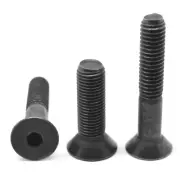 7/16"-20 x 1 3/4" (FT) Fine Thread Socket Flat Hd Cap Screw Black Oxide