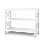 Artiss Hall Console Table Entry Hallway Side Table Book Shelf Display Wooden