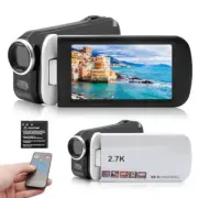 Video Camera Digital Webcam 48MP YouTube Vlogging Camera HDMI Output 2.7K 16x Di