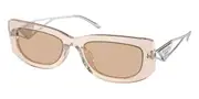 Prada PR 14YS 19M4I2 Men's Sunglasses Brown Size 53