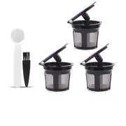 3 K-Cup For Keurig Coffee Maker Reusable Replacement Coffee Filter Holder