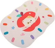 Abaodam Sturdy Pet Food Mat Multi-Function Dog Cat Placemat Non-Slip Base Absorbent Quick-Dry Easy Clean
