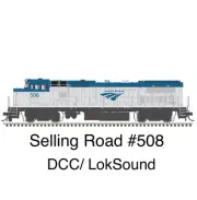 Atlas Gold 10004334 GE Dash 8-32BW Phase V ~ Amtrak #508 DCC/Sound LokSound