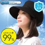 日本㊣版 COOL UV CUT涼感折疊帽/遮陽帽/抗UV涼感帽