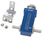 Aeroflow Manual Adjustable Boost Controller Tee Blue Finish
