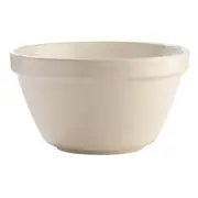 Mason Cash Ceramic 22cm Pudding Basin Food Bowl Baking/Mixing Container White