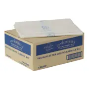 MaxValu Degradable 240 Litres Bin Liners Clear Strong Bags 100/ctn