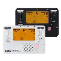 在飛比找momo購物網優惠-【KORG】TM-70T 調音器 節拍器 二合一(TM-50