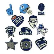 Set of 11 Dallas Cowboys Croc Charms