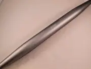 KLM Pastry Rolling Pin Silver Aluminum for the Home Baker and Chef