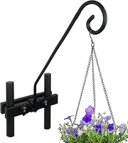 Plant Holders for Railings,Stable Heavy Duty Bird Feeder Hangers - Outdoor Decor Gardening Pots Planter Accessories for Backyard Farm Pathway Driveway Patio